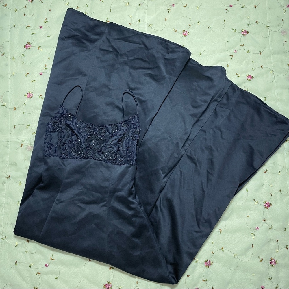 Vintage Blue Formal Dress